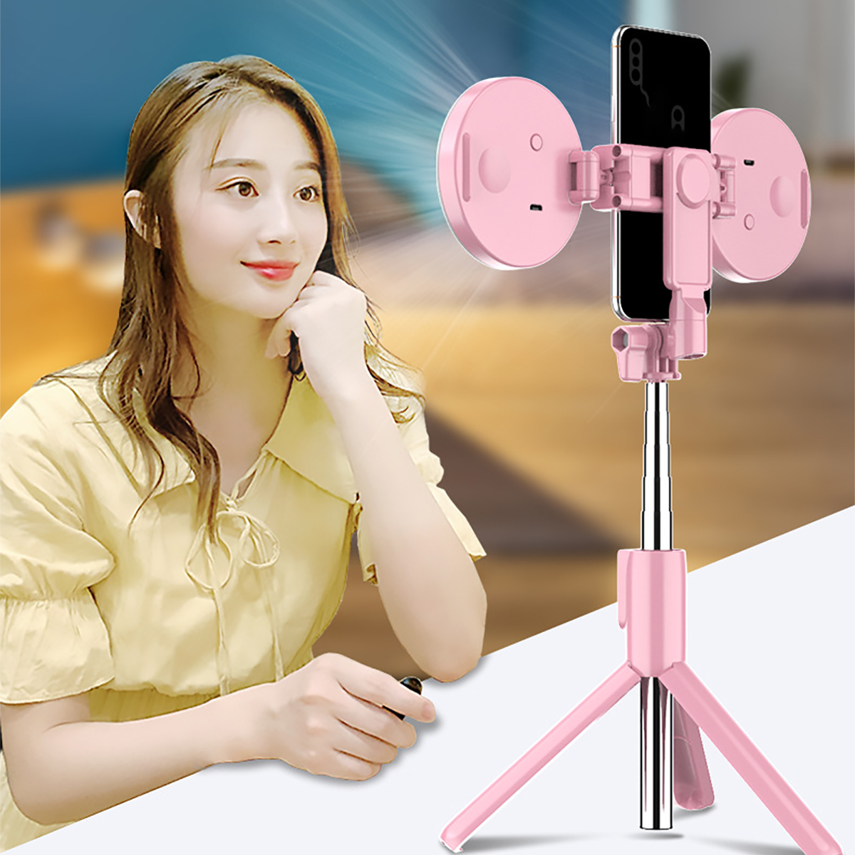 Telescopic-Fill-Light-Multifunctional-bluetooth-Selfie-Stick-Tripod-Outdoor-Mobile-Phone-Photography-1760893-7