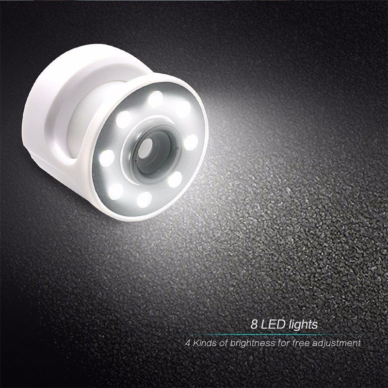 XJ-08-Clip-on-065X-Wide-Angle-Fish-Eyes-Lens-Selfie-Fill-light-8-LED-Bulbs-for-Iphone-Samsung-1126607-4