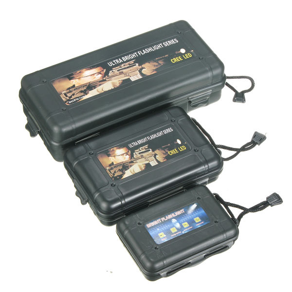 Black-Plastic-Flashlight-Tool-Storage-Case-Box-For-Outdooors-Flashlight-Accessories-975934-2