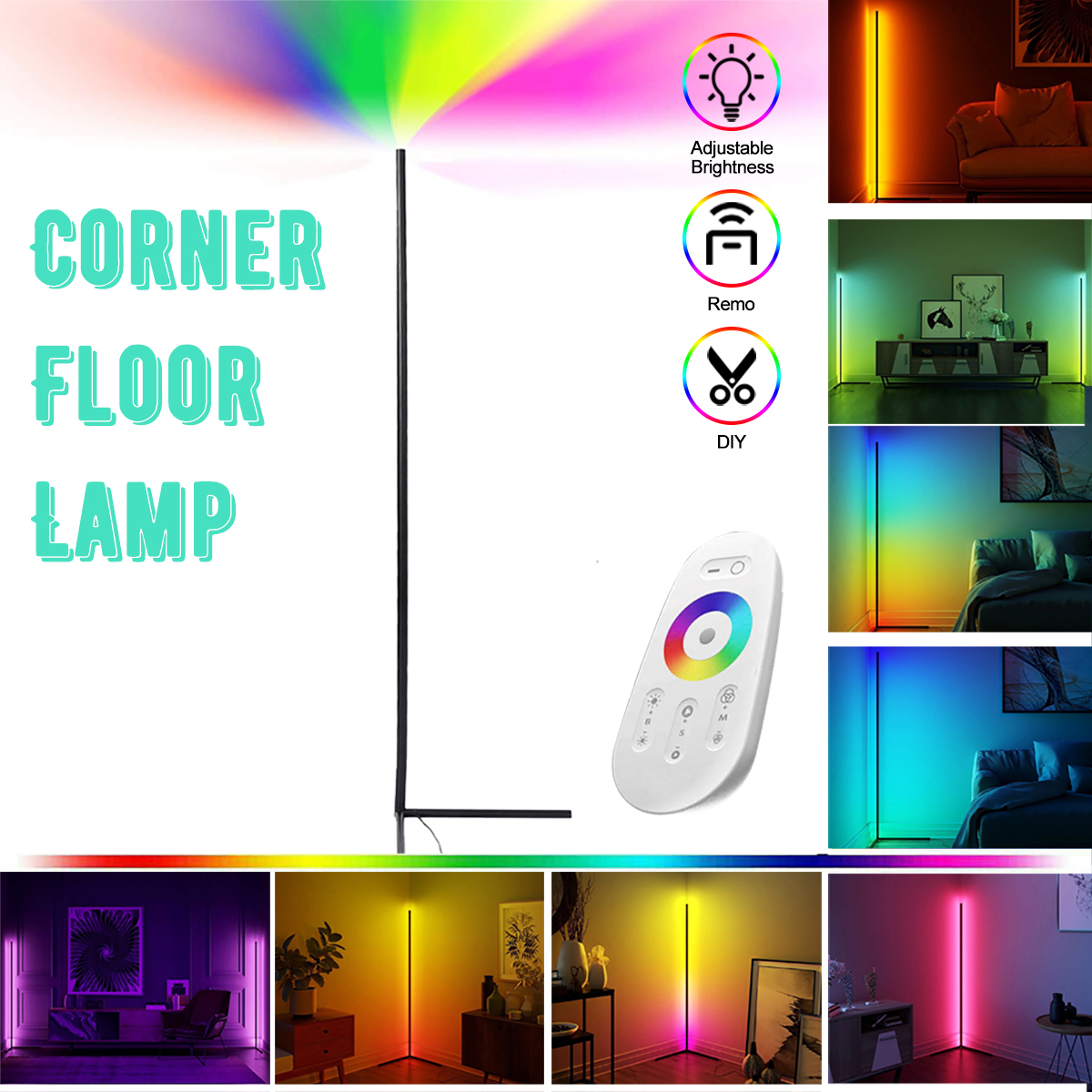 Colorful-3000K-Dimming-RGB-Remote-LED-Floor-Lamps-Black-White-Floor-Lamp-Modern-1815204-3