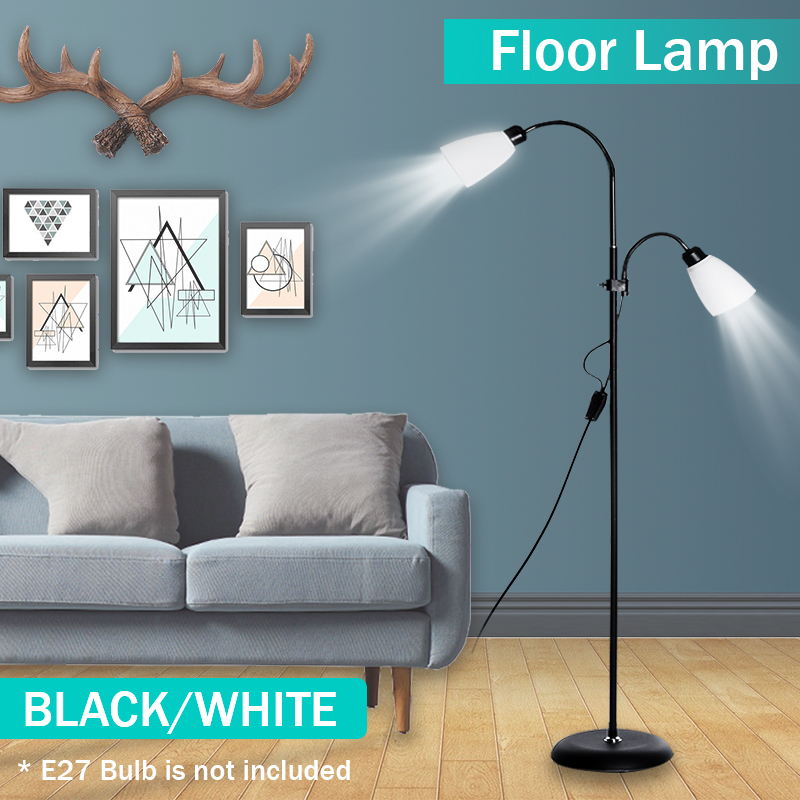 Modern-Floor-Standing-Lamp-Double-Head-Reading-Table-Light-Adjustable-Lampshade-Home-AC220V-1586547-1