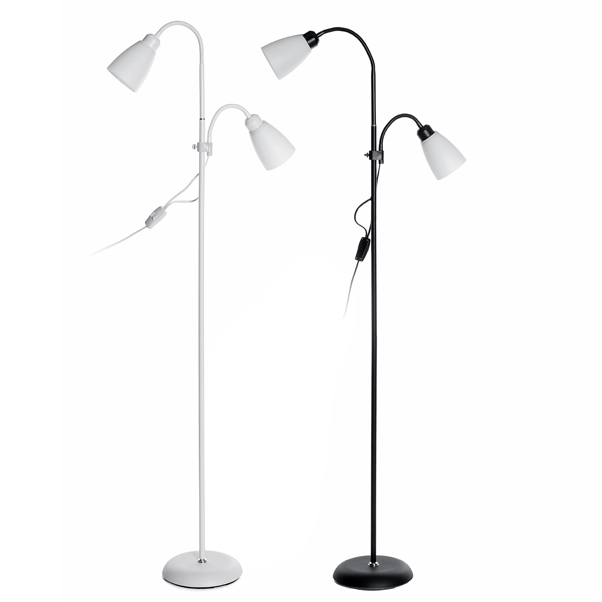 Modern-Floor-Standing-Lamp-Double-Head-Reading-Table-Light-Adjustable-Lampshade-Home-AC220V-1586547-4