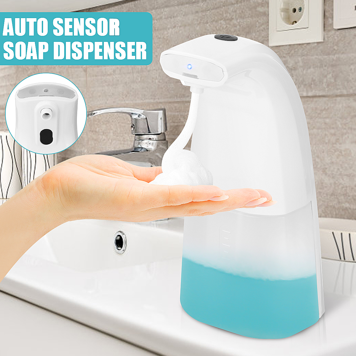 Auto-Sensor-Hand-Dispenser-Soap-Gel-Dispenser-Foam-Holder-Hand-Wash-Bathroom-1710928-1