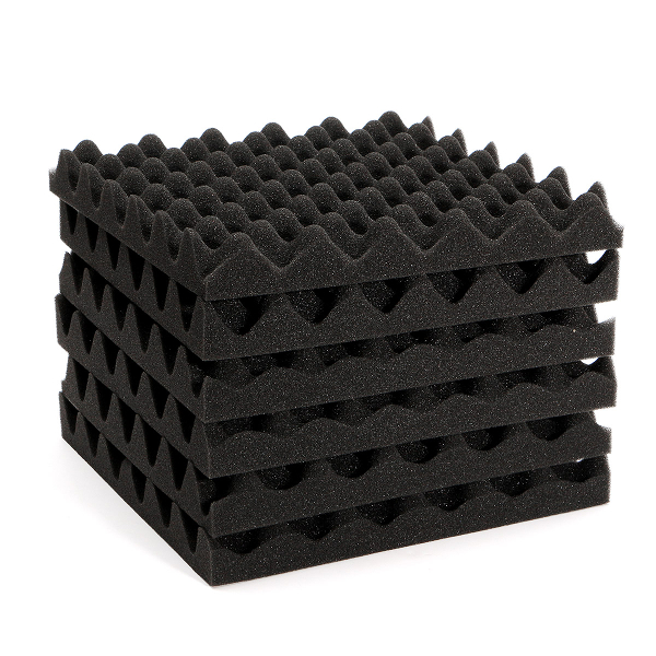 6Pcs-30x30x4cm-Soundproofing-Triangle-Sound-Absorbing-Noise-Foam-Tiles-1089653-3