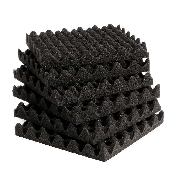 6Pcs-30x30x4cm-Soundproofing-Triangle-Sound-Absorbing-Noise-Foam-Tiles-1089653-4