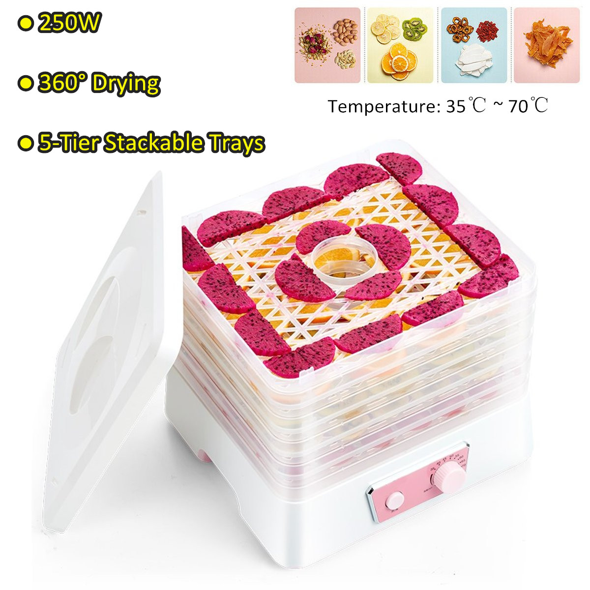 5-Tier-Food-Dehydrator-Snacks-Fruit-Vegetables-Herb-Meat-Drying-Machine-250W-1709418-2
