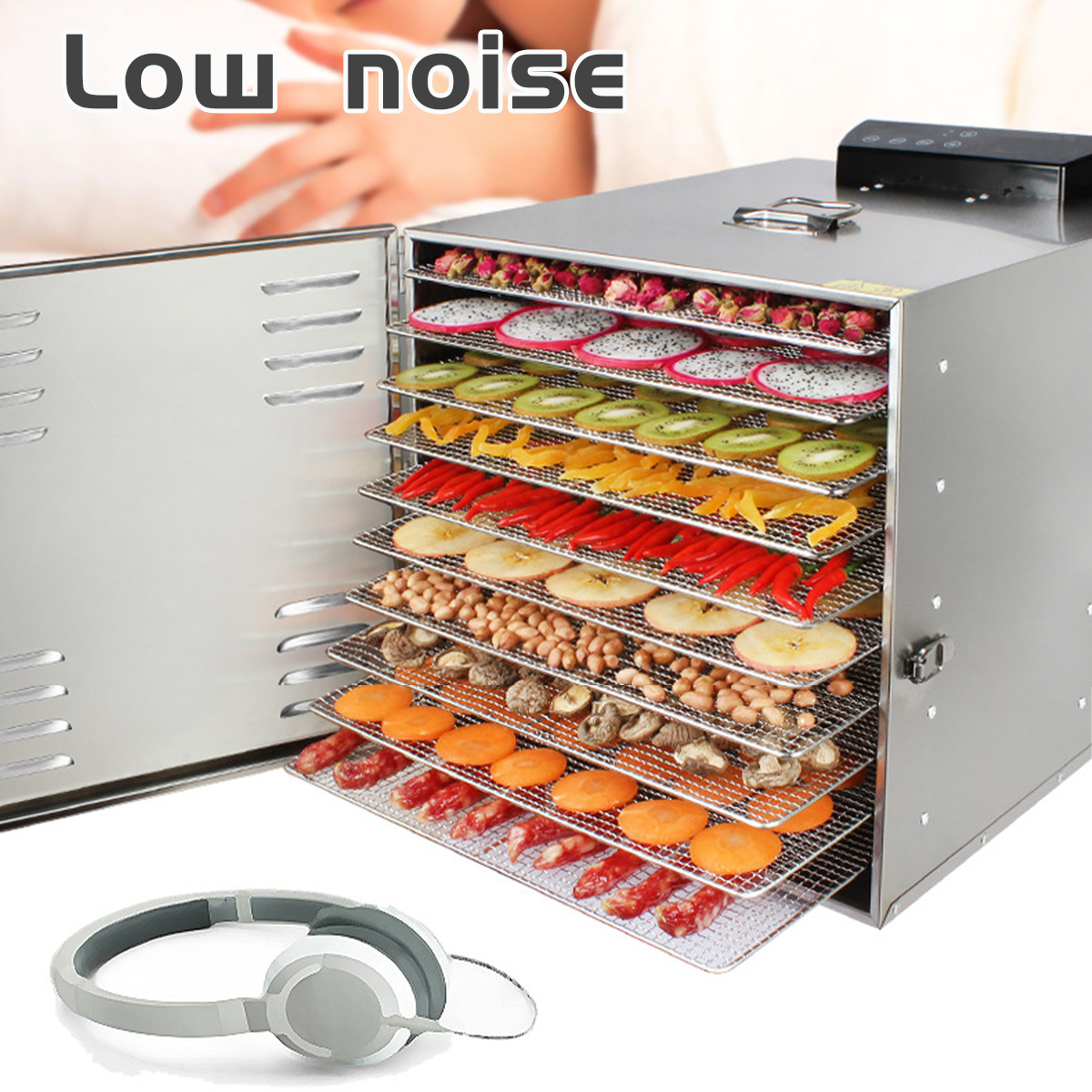 Food-Dehydrator-220V-1000W-Stainless-Steel-Yogurt-Fruit-Dryer-USEUAU-Plug-1759407-4