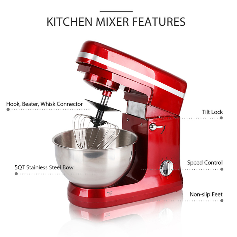 1000W-5L-Multifunctional-Electric-Food-Stand-Blender-Mixer-Kneading-Dough-Machine-6-Speed-Tilt-Head--1725533-6