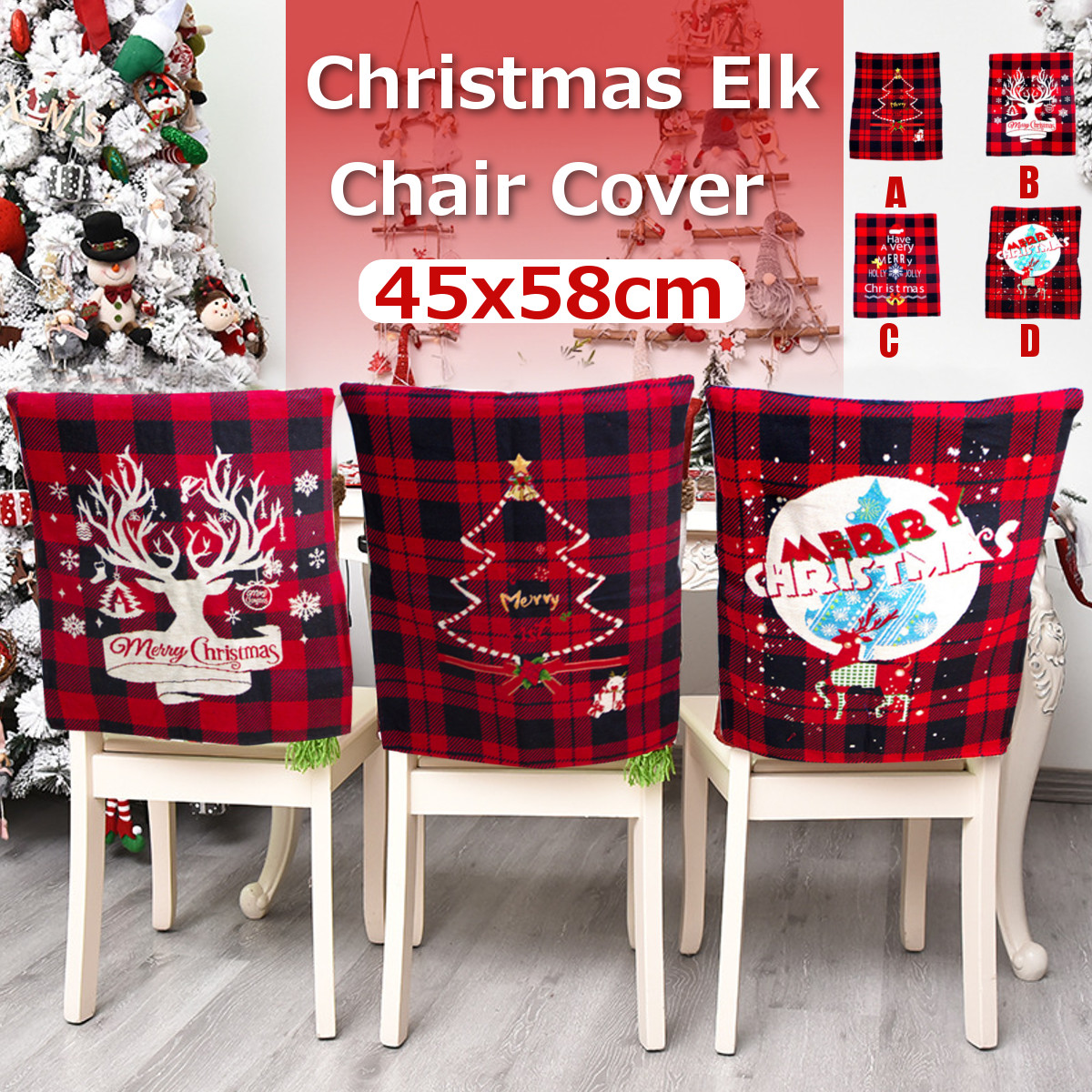 45x58CM-Christmas-Dinner-Chair-Back-Cover-Cartoon-Deer-Tree-Elk-Xmas-Decor-1772796-1