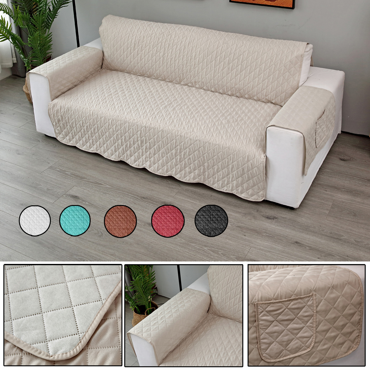 Double-Seats-Sofa-Cover-Living-Room-Home-Decoration-Polyester-Dust-proof-Seat-Covers-1631354-1