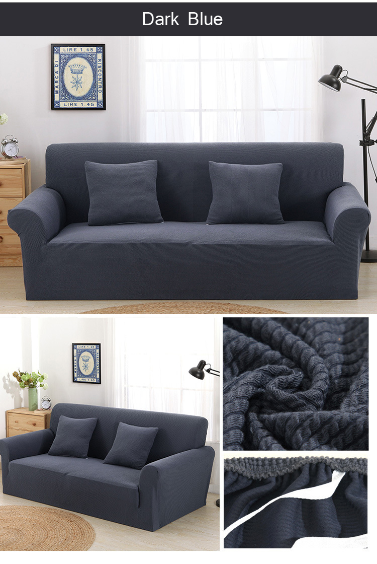 KC-PCP2-Jacquard-Thickened-Knit-Sofa-Covers-Polyester-Spandex-Fabric-Slipcovers-Solid-Color-1193782-5