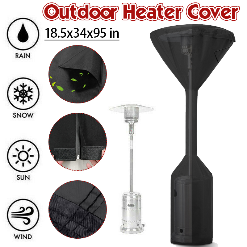 KING-DO-WAY-600D-Polyester-Black-Outdoor-Heater-Cover-Ventilation-Design-Easy-to-Clean-Heater-Cover-1892004-2