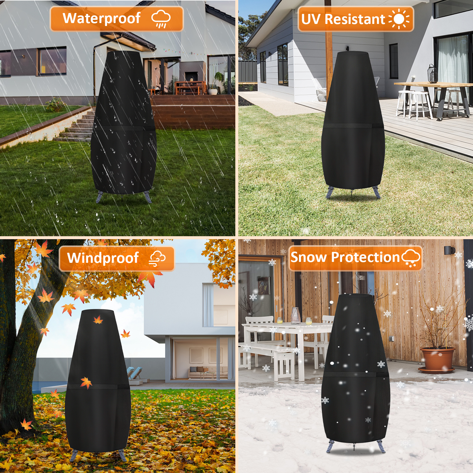 KINGSO-Polyester-Waterproof-Heater-Cover-Anti-ultraviolet-Dustproof-Furniture-Cover-1891208-4