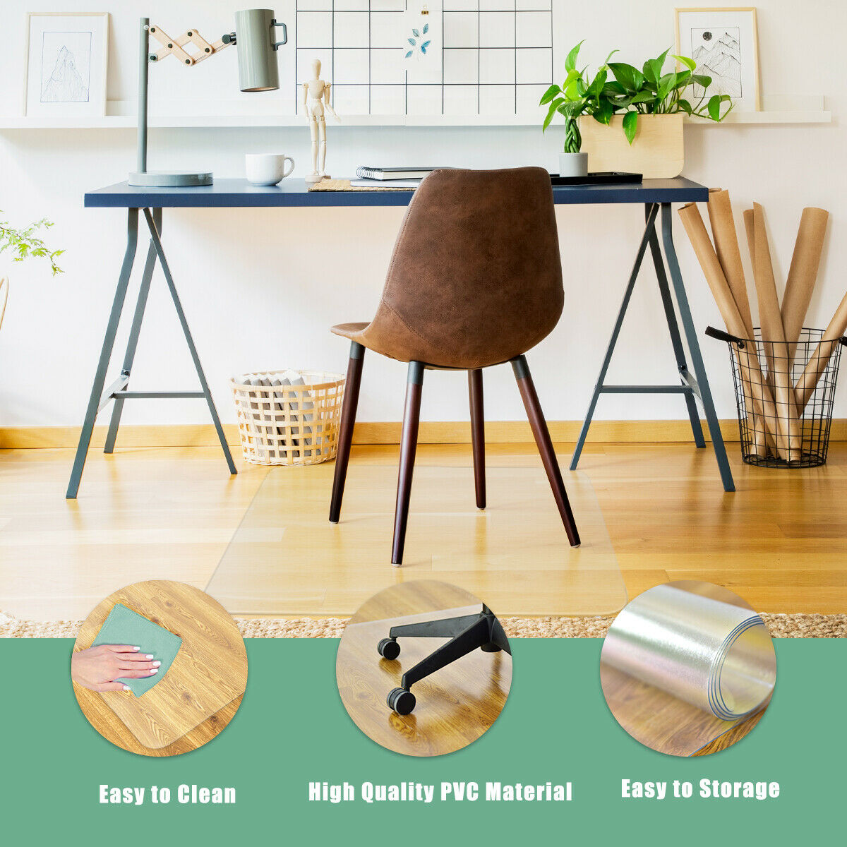 Plastic-Clear-Non-Slip-Office-Chair-Desk-Mat-Floor-Computer-Carpet-Protector-PVC-1794306-5