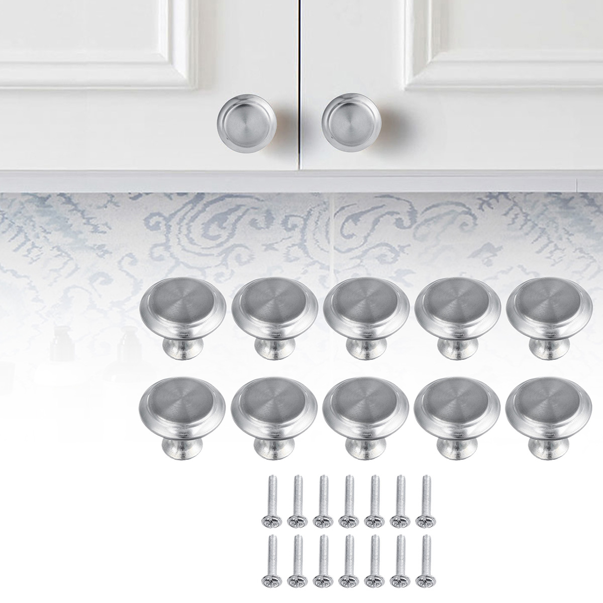 10Pcs-Stainless-Steel-Door-Knobs-Wardrobe-Cupboard-Cabinet-Kitchen-Handle-Pulls-1665065-3