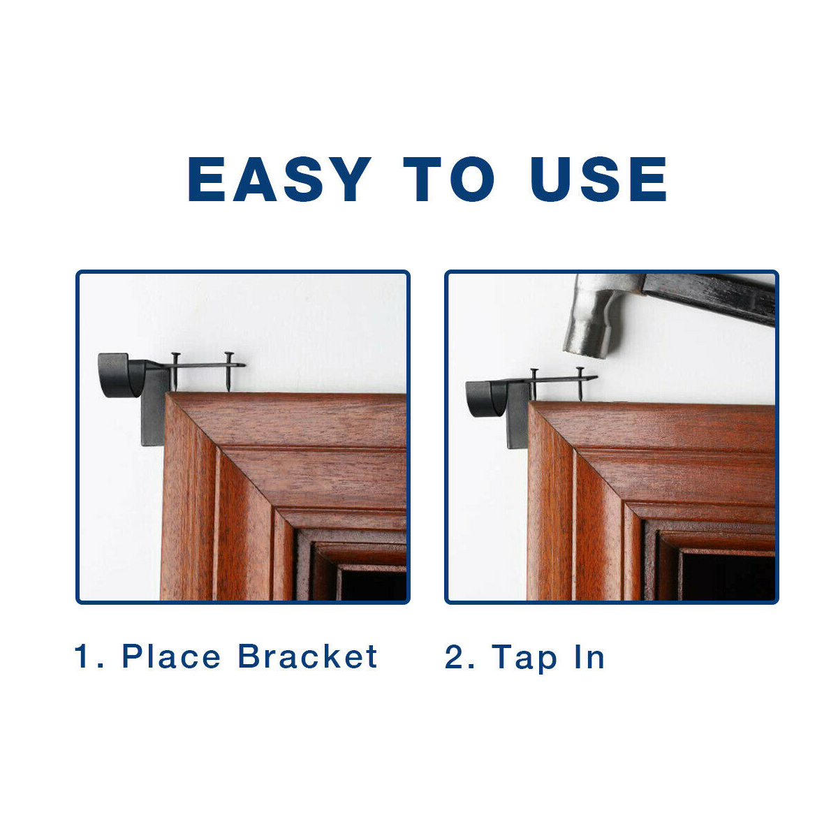 2PCS-Curtain-Rod-Brackets-Hanging-Curtain-Rod-Pole-Holder-Bracket-Tap-Window-Frame-No-Drill-1793576-3