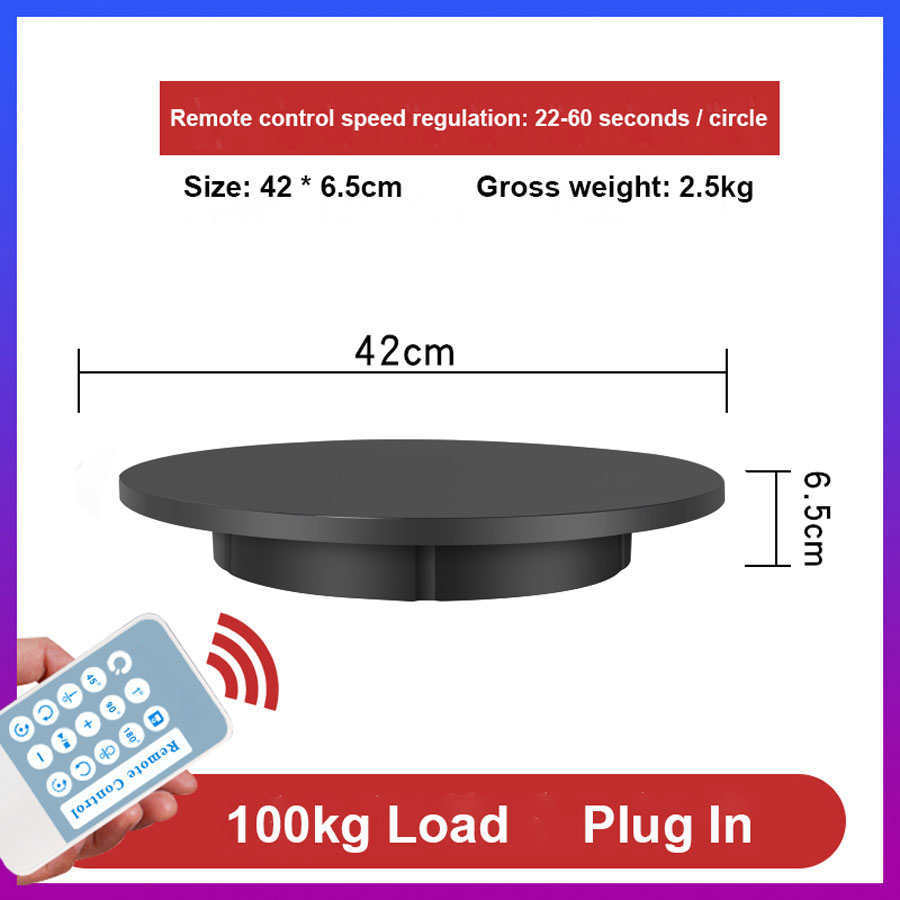 42cm-Diameter-Electric-Display-Stand-Intelligent-Remote-Control-Rotating-Table-Live-Shooting-And-Dis-1841112-4