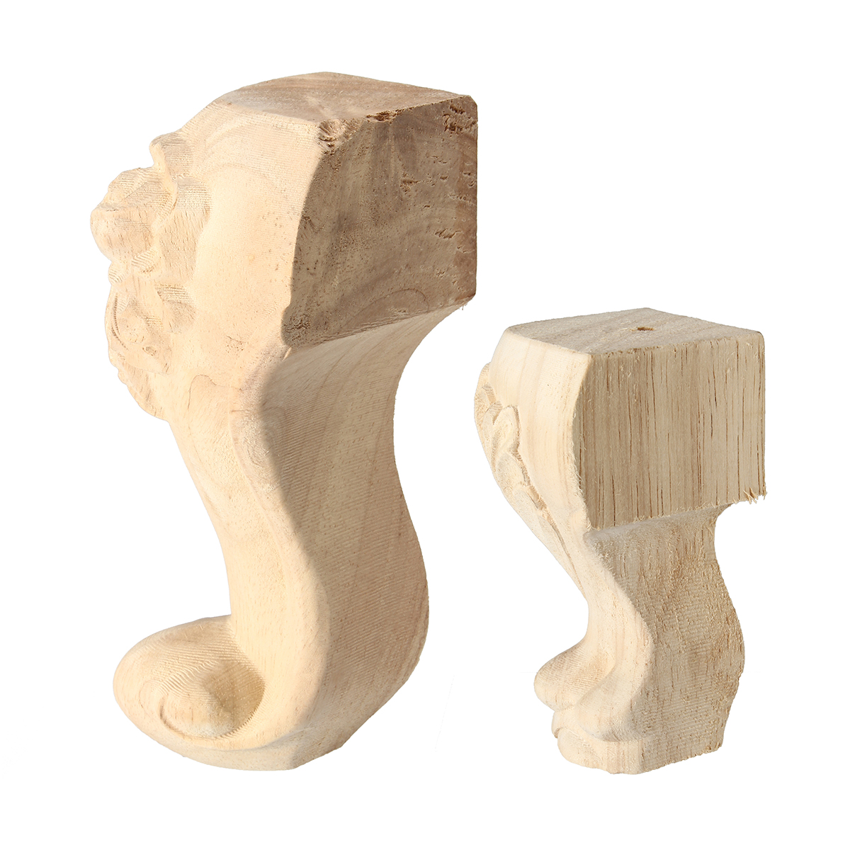 4Pcs-1015cm-European-Solid-Wood-Carving-Furniture-Foot-Legs-Unpainted-Cabinet-Sofa-Seat-Feets-1322911-2
