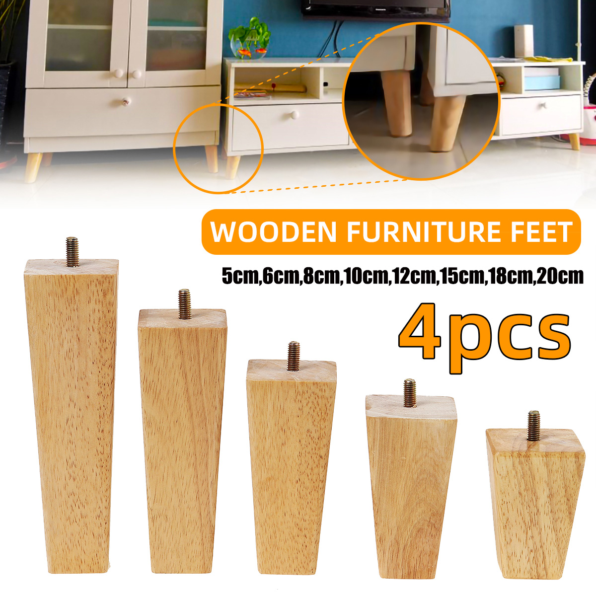 4pcs-Square-Inclined-Wooden-Furniture-Feets-Legs-Set-For-Sofa-Cabinets-Table-1772609-1
