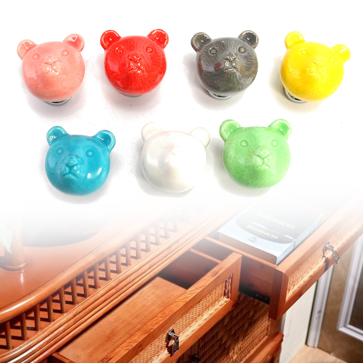 7Pcs-Animal-Ceramic-Furniture-Knobs-Drawer-Cabinet-Cupboard-Door-Pull-Handle-Set-1261616-1