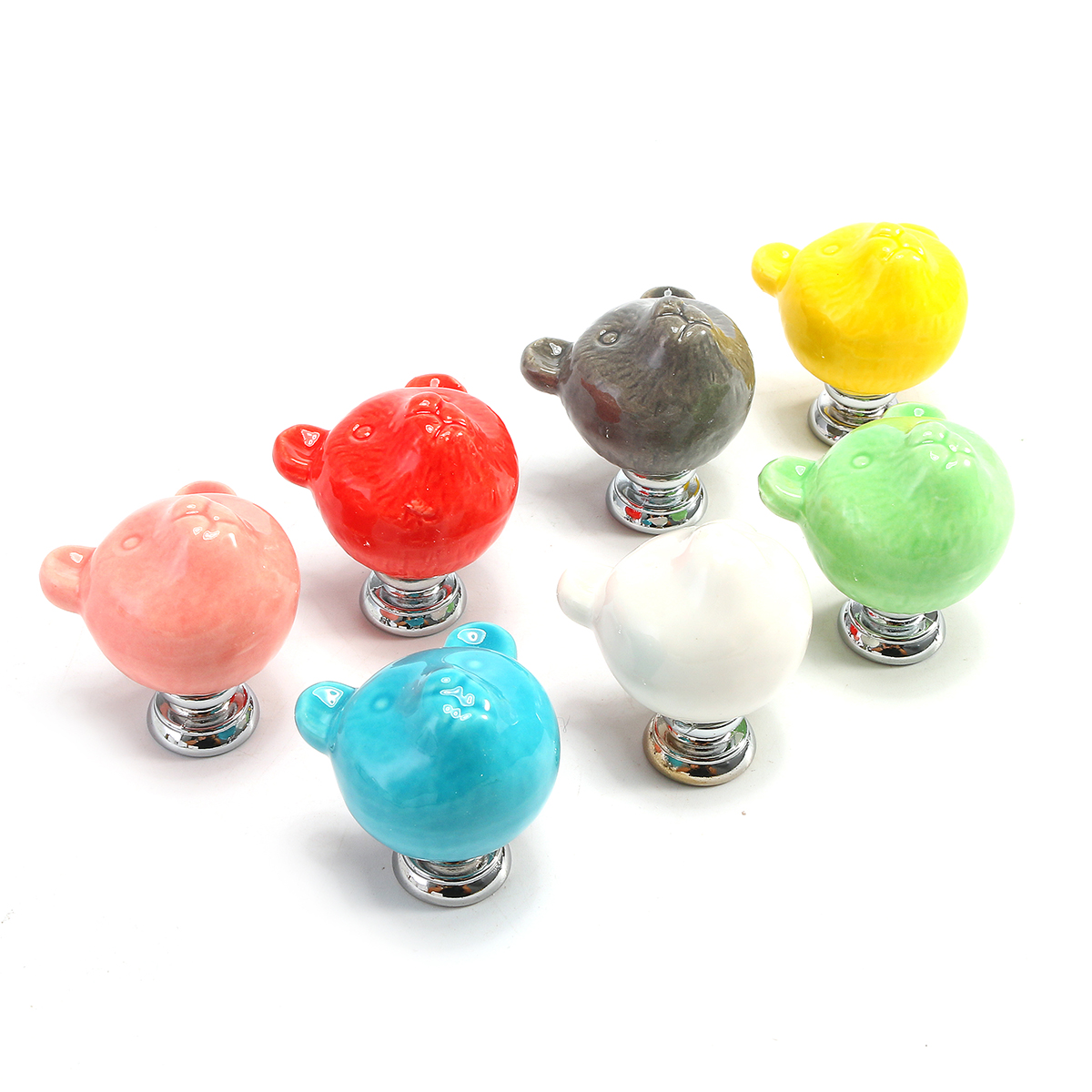 7Pcs-Animal-Ceramic-Furniture-Knobs-Drawer-Cabinet-Cupboard-Door-Pull-Handle-Set-1261616-4