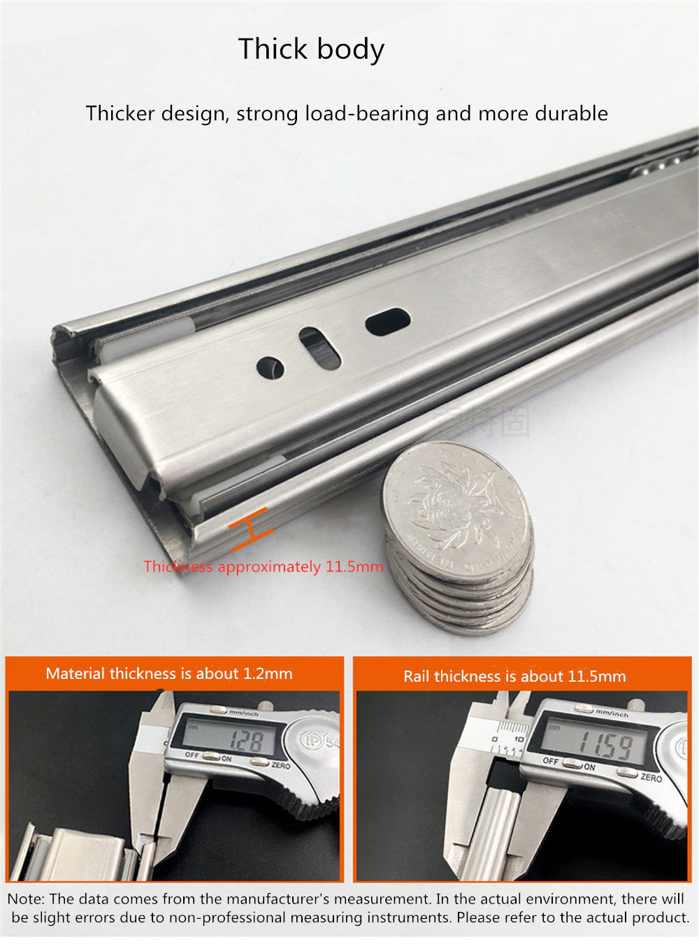 Cabinet-Damping-Slide-Rail-Three-section-Rail-Thickened-Stainless-Steel-Slide-Rail-Guide-Drawer-Buff-1791884-2