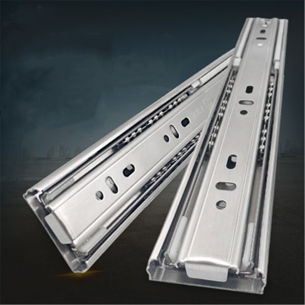 Cabinet-Damping-Slide-Rail-Three-section-Rail-Thickened-Stainless-Steel-Slide-Rail-Guide-Drawer-Buff-1791884-11