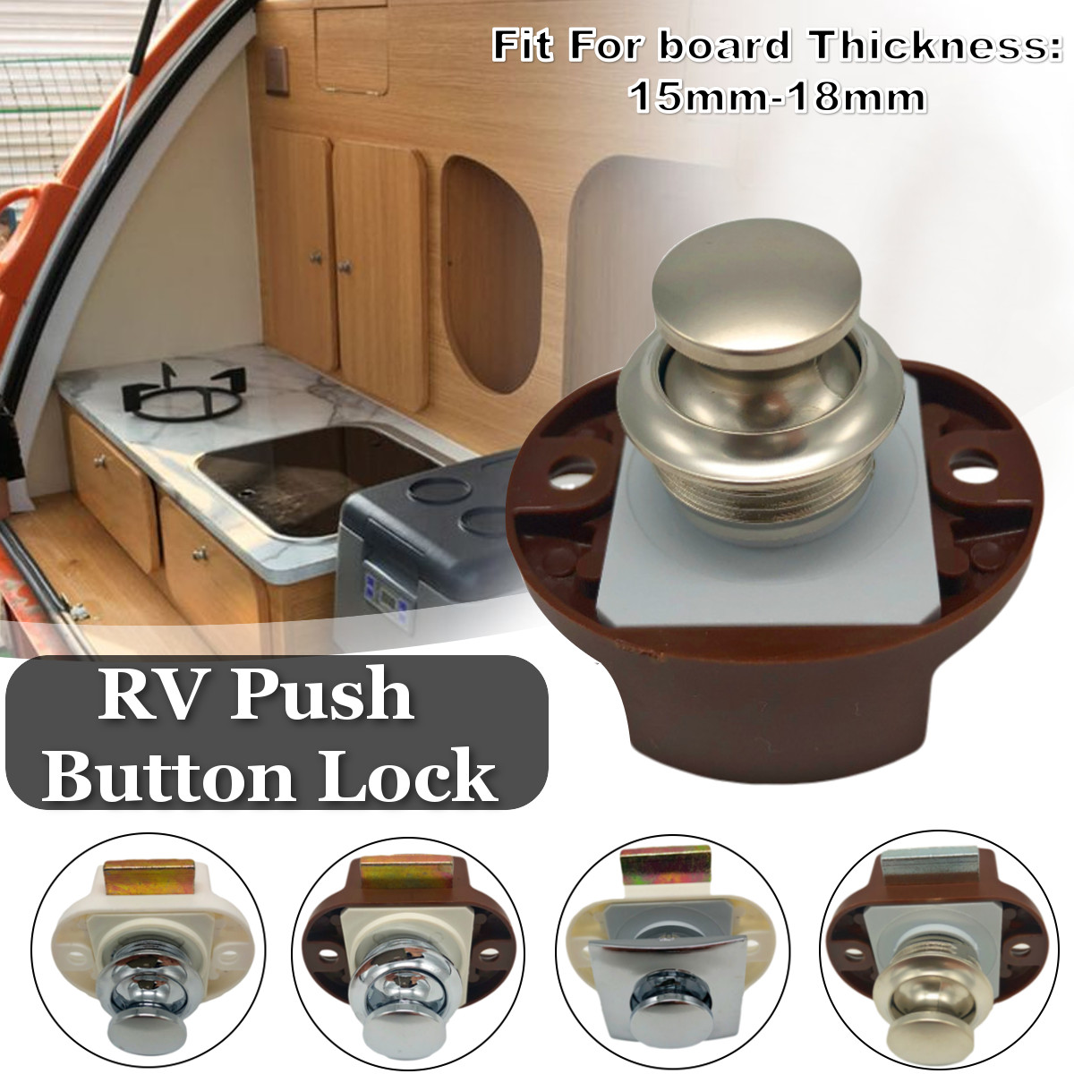 Push-Button-Catch-Lock-Drawer-Cupboard-Door-Caravan-Cabinet-Latch-Knob-Home-1731709-1