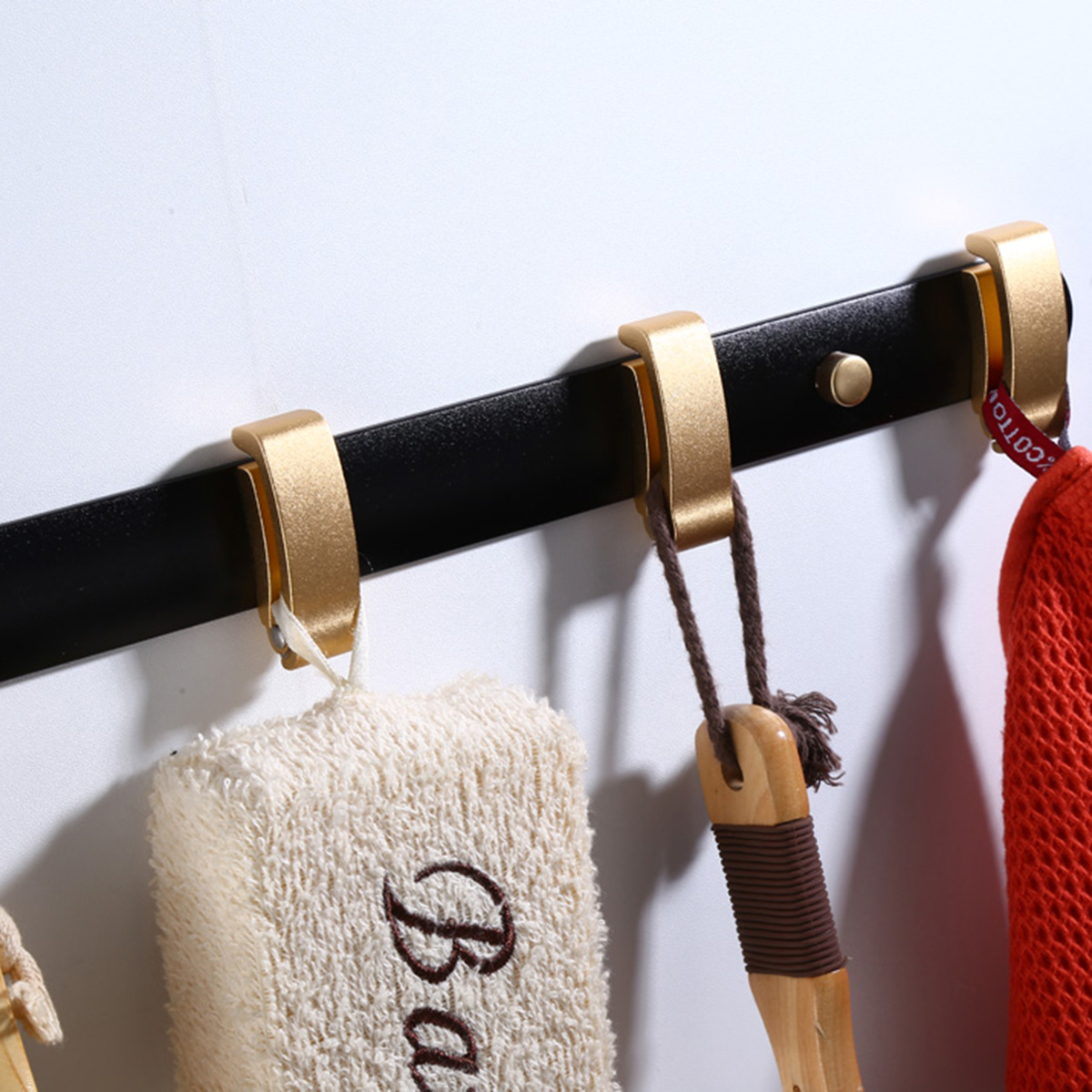 Wall-Mounted-Hook-Rack-Foldable-Hooks-Hangers-Home-Clothes-Coats-Organizer-Rack-1806921-3