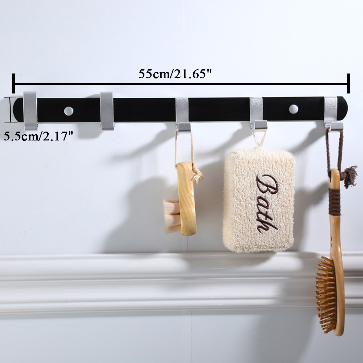 Wall-Mounted-Hook-Rack-Foldable-Hooks-Hangers-Home-Clothes-Coats-Organizer-Rack-1806921-4