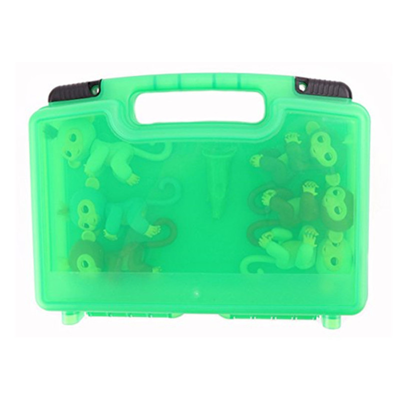1PC-Plastic-Finger-Animal-Pets-Storage-Box-Portable-Suitcase-Travel-Luggage-Novelties-Toys-Organizer-1238157-9