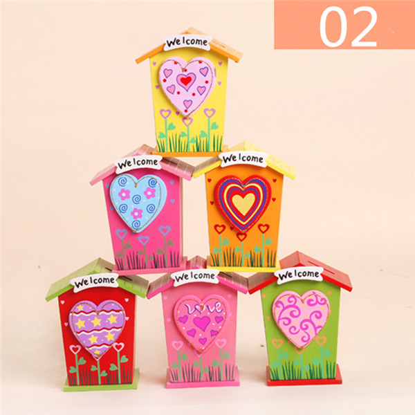 1pc-Wooden-Money-Saving-Little-House-Flower-Love-Heart-Animal-Box-Gift-Novelties-Toys-1026759-2