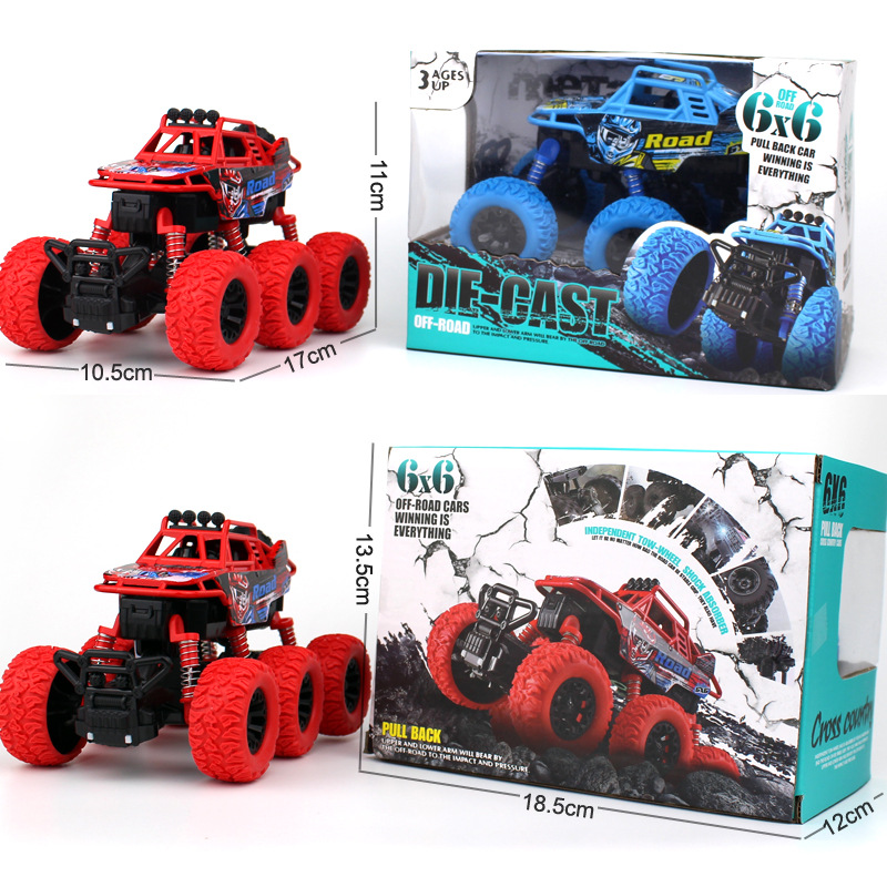 6-Bigfoot-Wheel-Pull-Back-Climbing-Car-Model-Shockproof-Car-Sound-Light-Version-Novelties-Toys-With--1460194-6