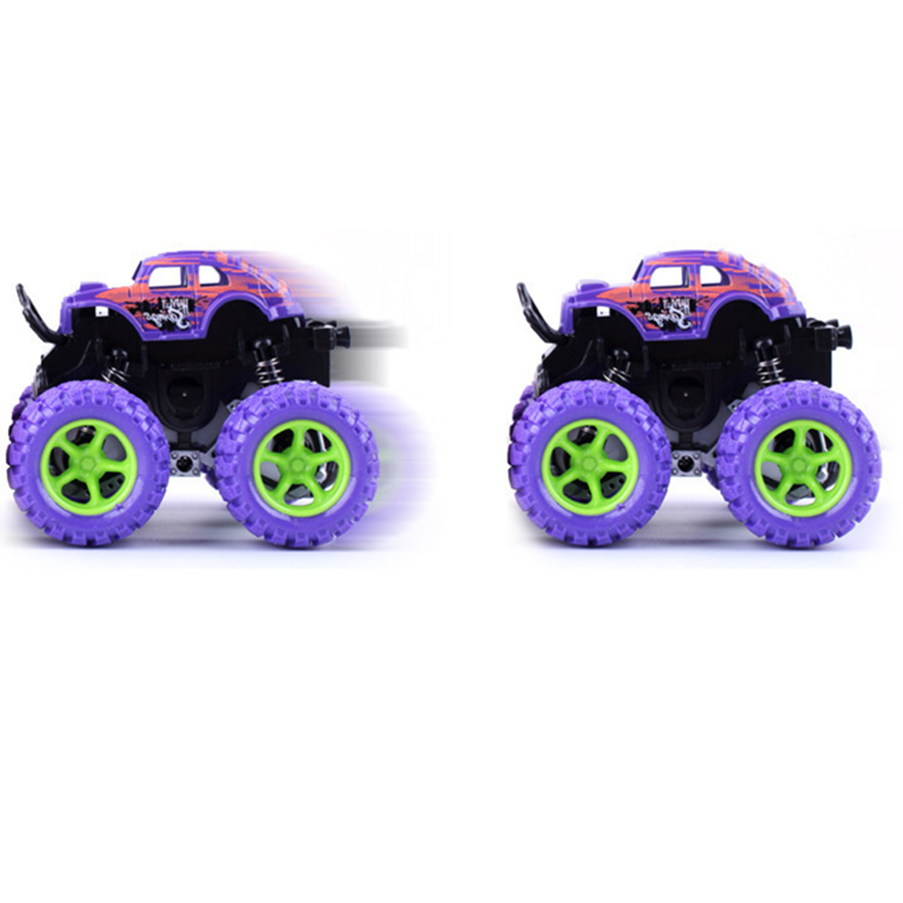 Classic-Pull-Back-Big-Foot-Wheel-Drive-Car-9cm-Rotatable-Friction-Power-Shockproof-Inertial-Blocks-T-1451246-3