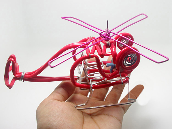 Creative-Hand-made-Helicopter-Toy-Model-Plane-Kids-Gift-Decor-Collection-Multi-colors-1122008-4
