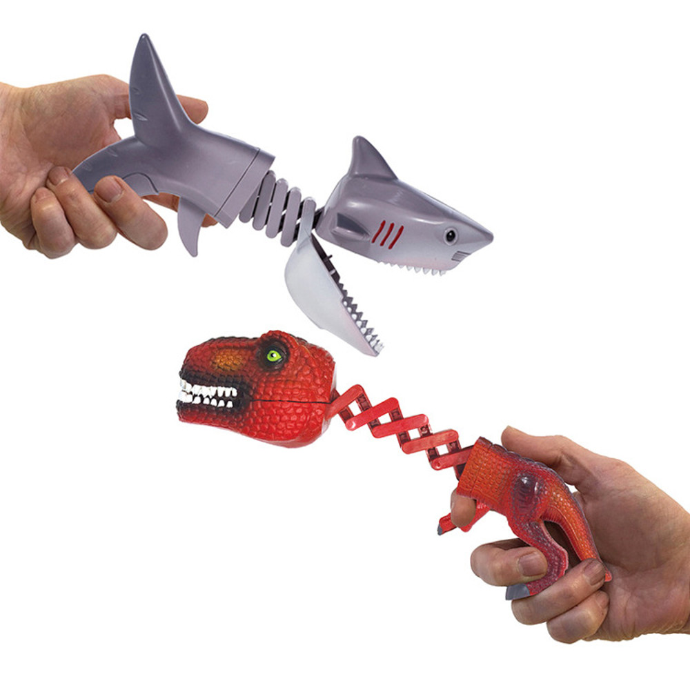 Dinosaur-Shark-Pecker-Telescopic-Spring-Manipulator-Clip-Creative-Decompression-Tricky-Toy-1720111-7