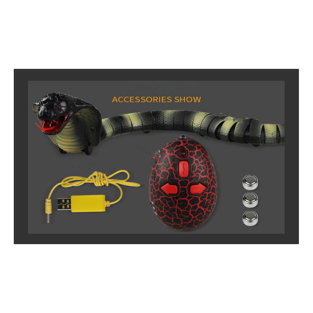 Electric-Tricky-Infrared-Remote-Control-Tongue-Retractable-Induction-Simulation-Rattlesnake-Remote-C-1661307-7