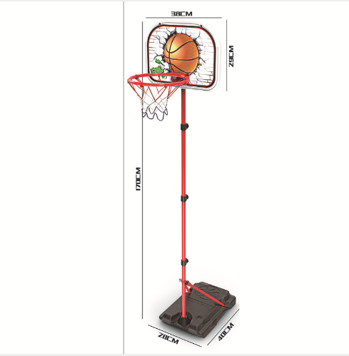 Liftable-Tire-Iron-Frame-Basketball-Stand-Childrens-Outdoor-Indoor-Sports-Shooting-Frame-Toys-1636599-7