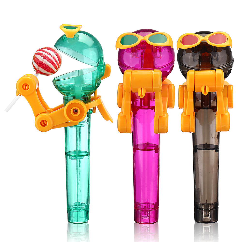 Lollipop-Robot-Candy-Man-Storage-Holder-Cover-Creative-Novelties-Toys-882CM-Pink-Grey-Green-1396448-1