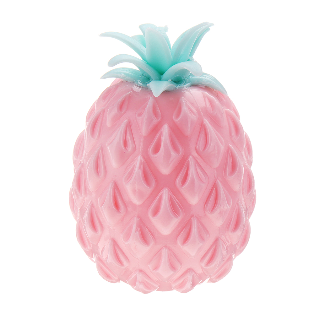 Squishy-MultiColor-Pineapple-Stress-Reliever-Ball-1175CM-Squeeze-Stressball-Party-Bag-Fun-Gift-1331576-12