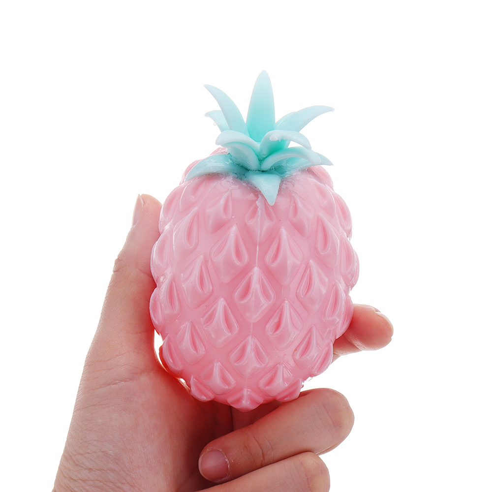 Squishy-MultiColor-Pineapple-Stress-Reliever-Ball-1175CM-Squeeze-Stressball-Party-Bag-Fun-Gift-1331576-13