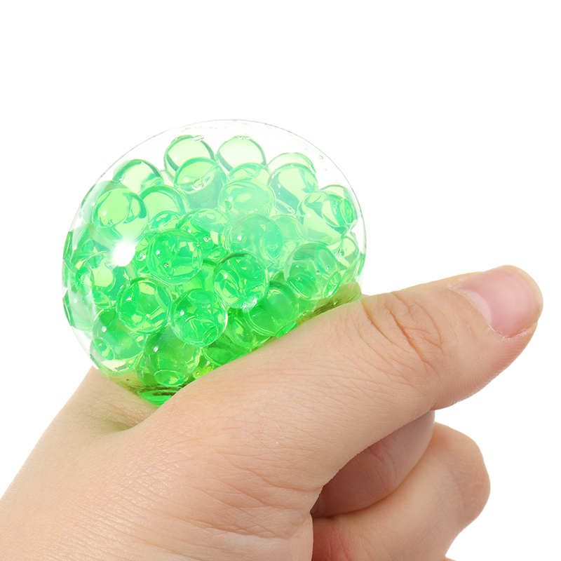 Squishy-MultiColor-Tofu-Mesh-Stress-Reliever-Ball-542CM-Squeeze-Stressball-Party-Bag-Fun-Gift-1280591-6