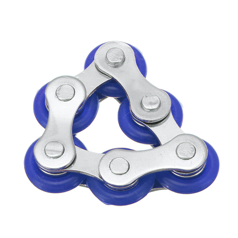 Stainless-Steel-Colorful-Bicycle-Chain-Shape-Rotating-Fidget-Hand-Spinner-EDC-Reduce-Stress-Toys-1155943-3
