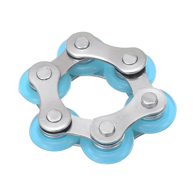 Stainless-Steel-Colorful-Bicycle-Chain-Shape-Rotating-Fidget-Hand-Spinner-EDC-Reduce-Stress-Toys-1155943-6