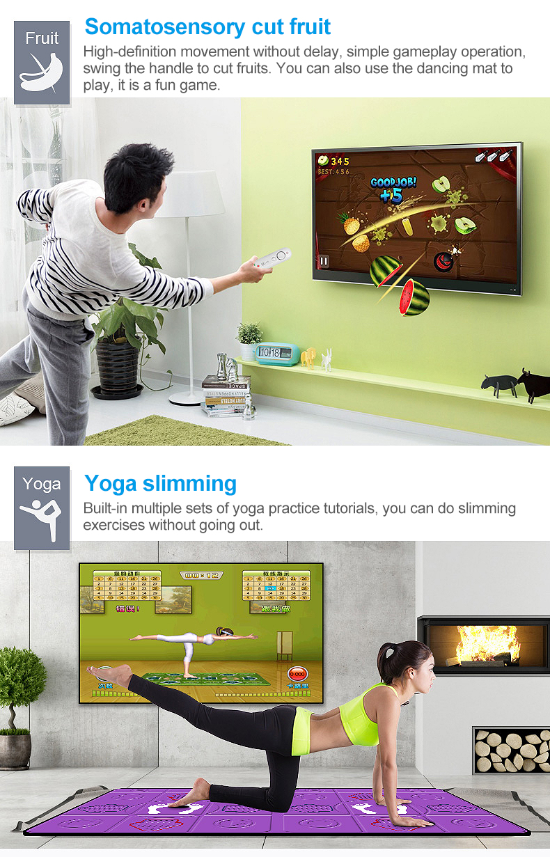 Dual-Player-Wired-Dancing-Mat-Pad-Computer-TV-Slimming-Dance-Blanket-with-Two-Somatosensory-Gamepad--1812098-4