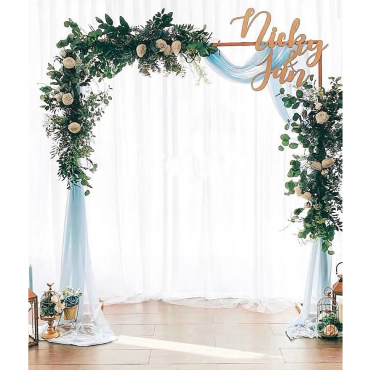 Garfans-Square-Metal-Arch-Wedding-Party-Bridal-Prom-Garden-Floral-Decoration-Party-Supplies-Decorati-1635386-1