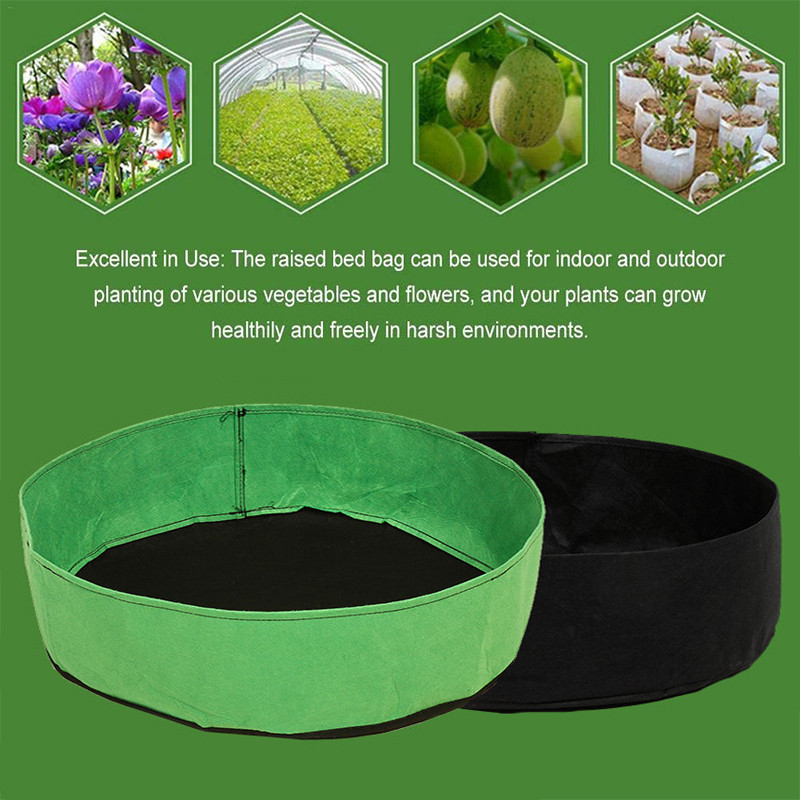 127x30cm-Planting-Grow-Bag-Raised-Plant-Bed-Garden-Flower-Planter-Vegetable-Bag-1684789-3