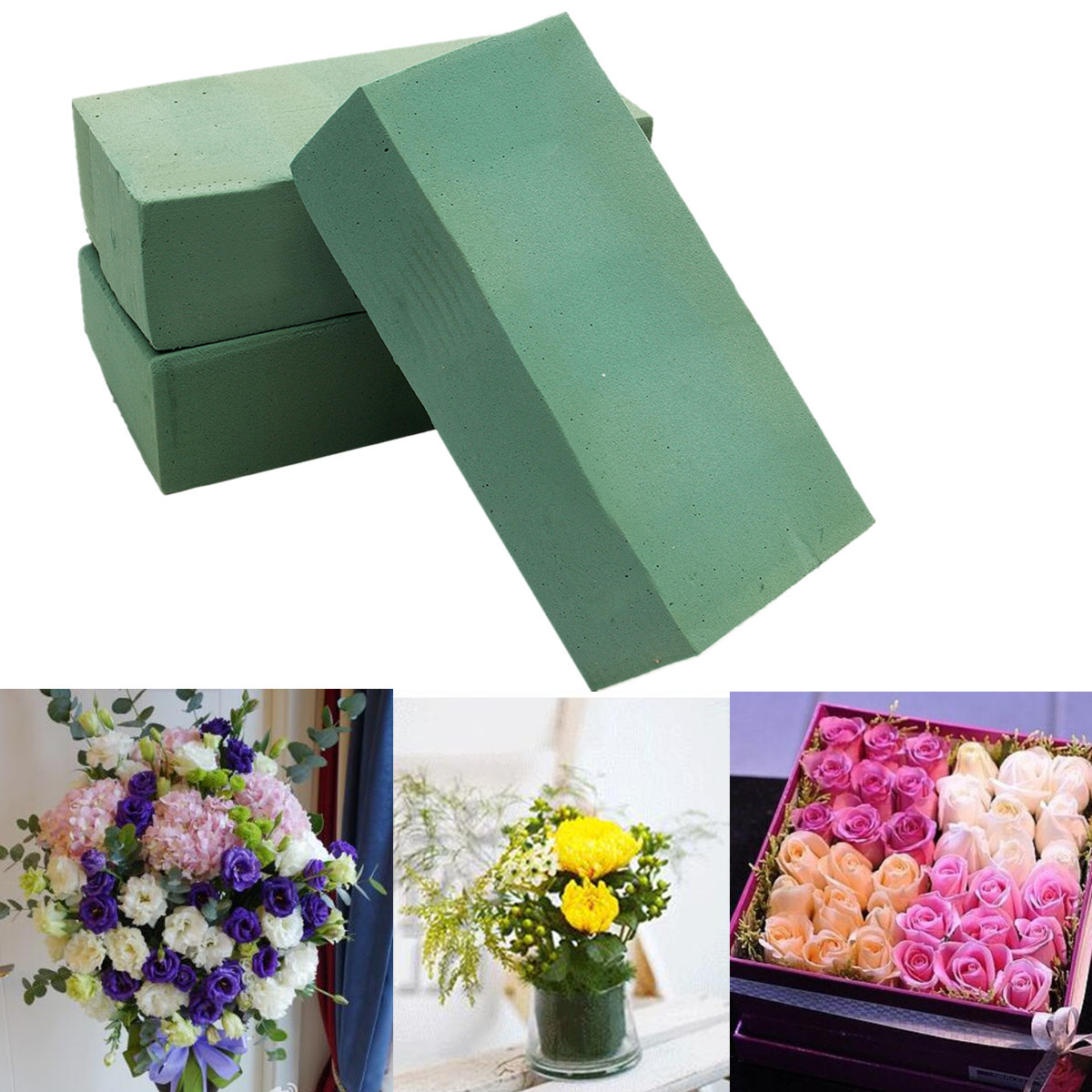 20pcs-Artificial-Brick-Block-Fresh-Dry-Floral-Foam-Flower-Holder-Craft-Container-Flower-Pot-1642443-1