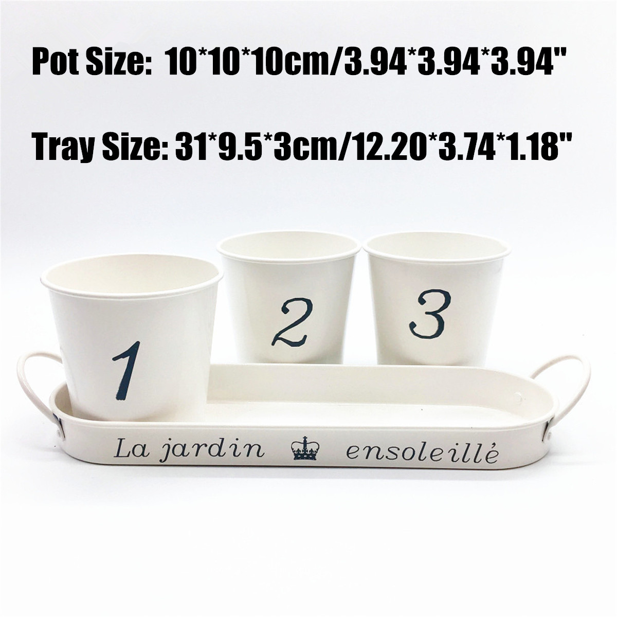 3pcsSet-Iron-Bucket-Flower-Pot-Tray-Small-Pots-Herbs-Planter-Garden-Window-Pots-1730863-6