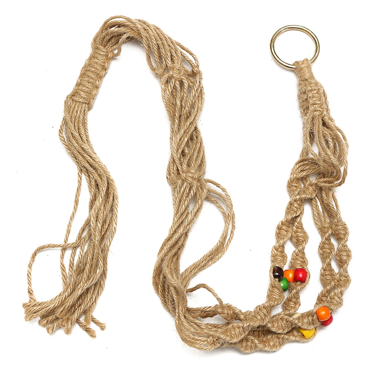 42-Inch-Colour-Bead-Flower-Pot-Plant-Hanger-Macrame-Jute-Rope-Garden-Decorative-Cord-with-Hook-1085949-3